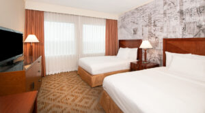 Doubletree Plymouth Double Queen Suite