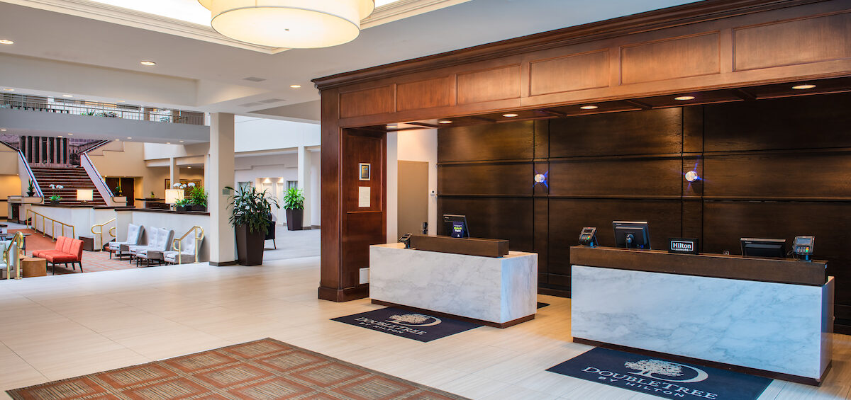 Doubletree Plymouth Lobby